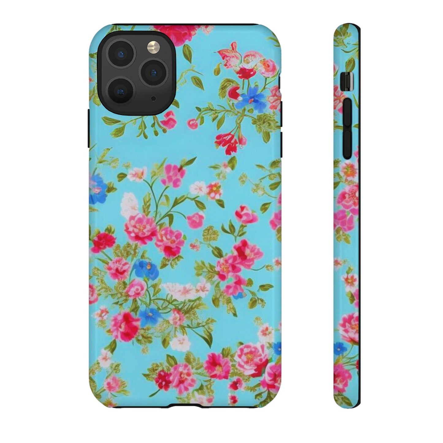 Tough Cellphone Case :" Eclectic Elegance Phone Case Collection" ( Floral patterns)