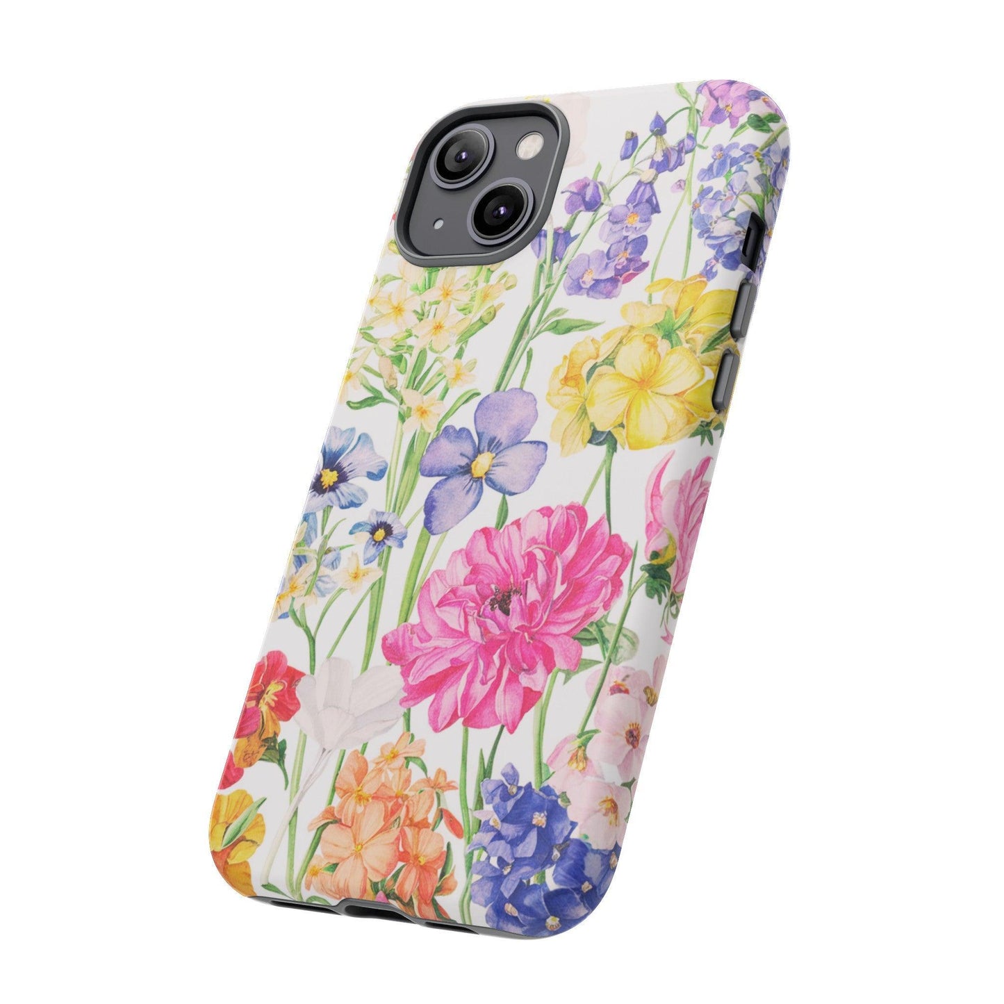 Tough Cellphone Case :" Eclectic Elegance Phone Case Collection" ( Floral patterns)