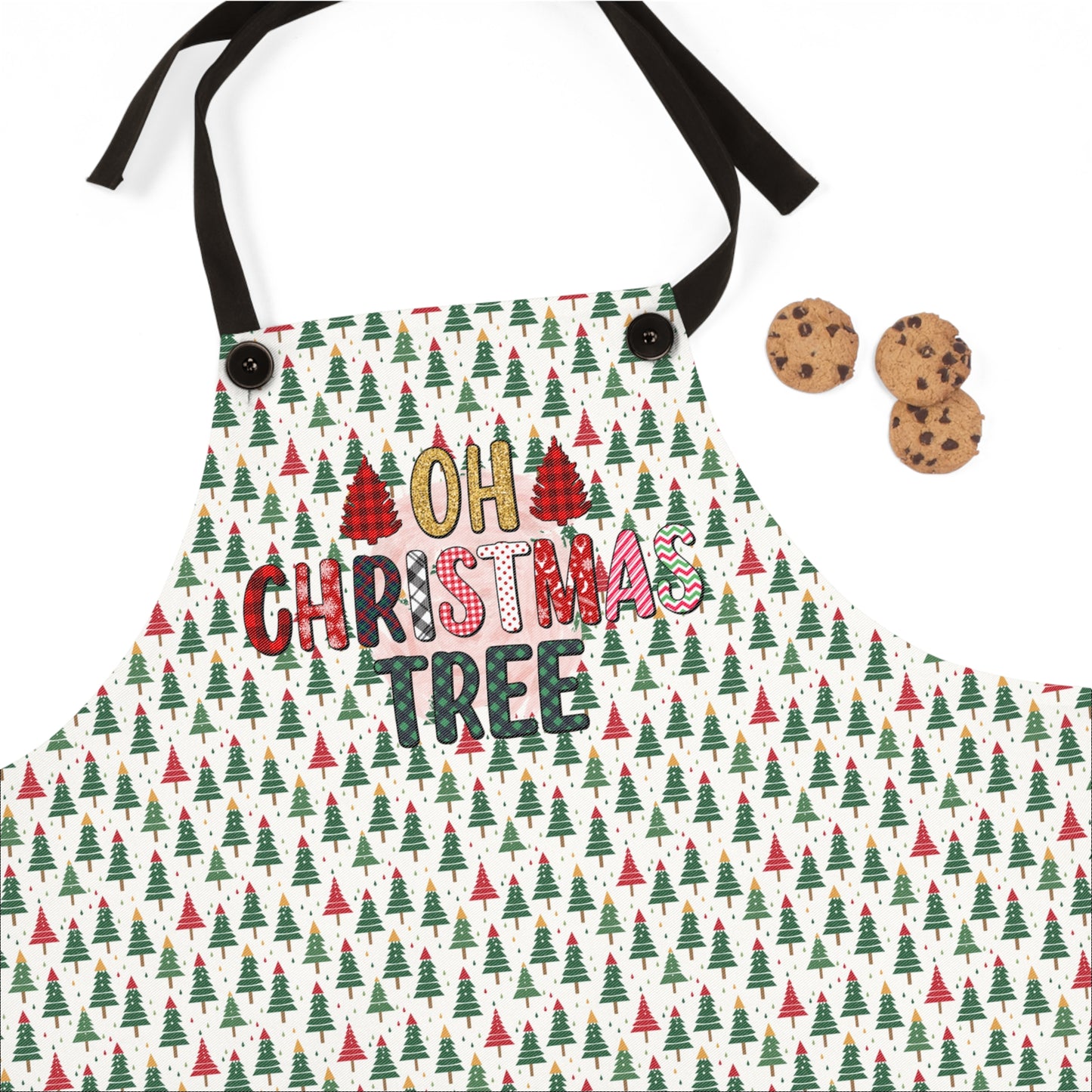 Christmas Tree Design Apron