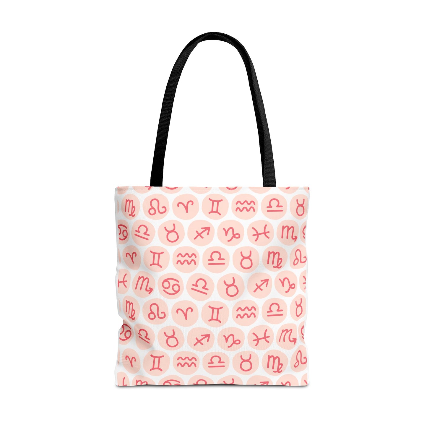 Tote Bag With Astrology Symbols Design