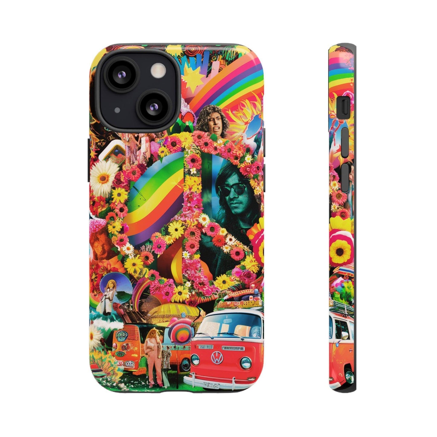 Tough Phone Case :" Eclectic Elegance Phone Case Collection" ( Hippie Style patterns)