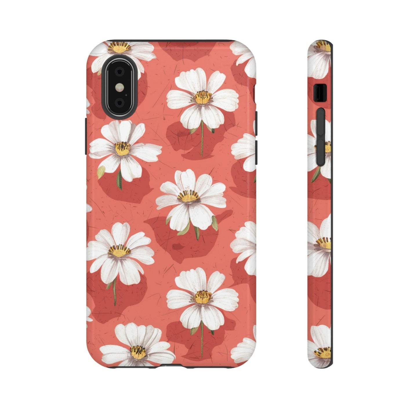 Tough Cellphone Case :" Eclectic Elegance Phone Case Collection" ( Floral patterns)