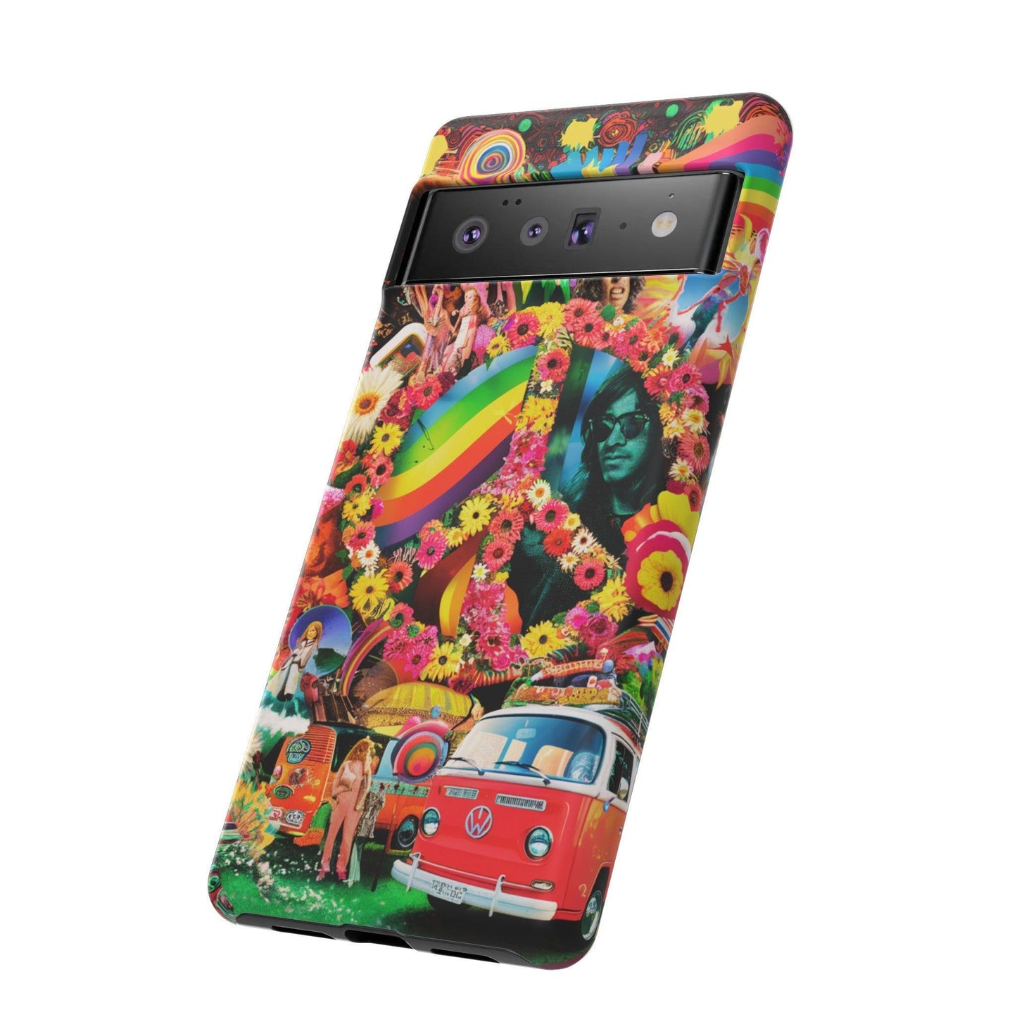 Tough Phone Case :" Eclectic Elegance Phone Case Collection" ( Hippie Style patterns)