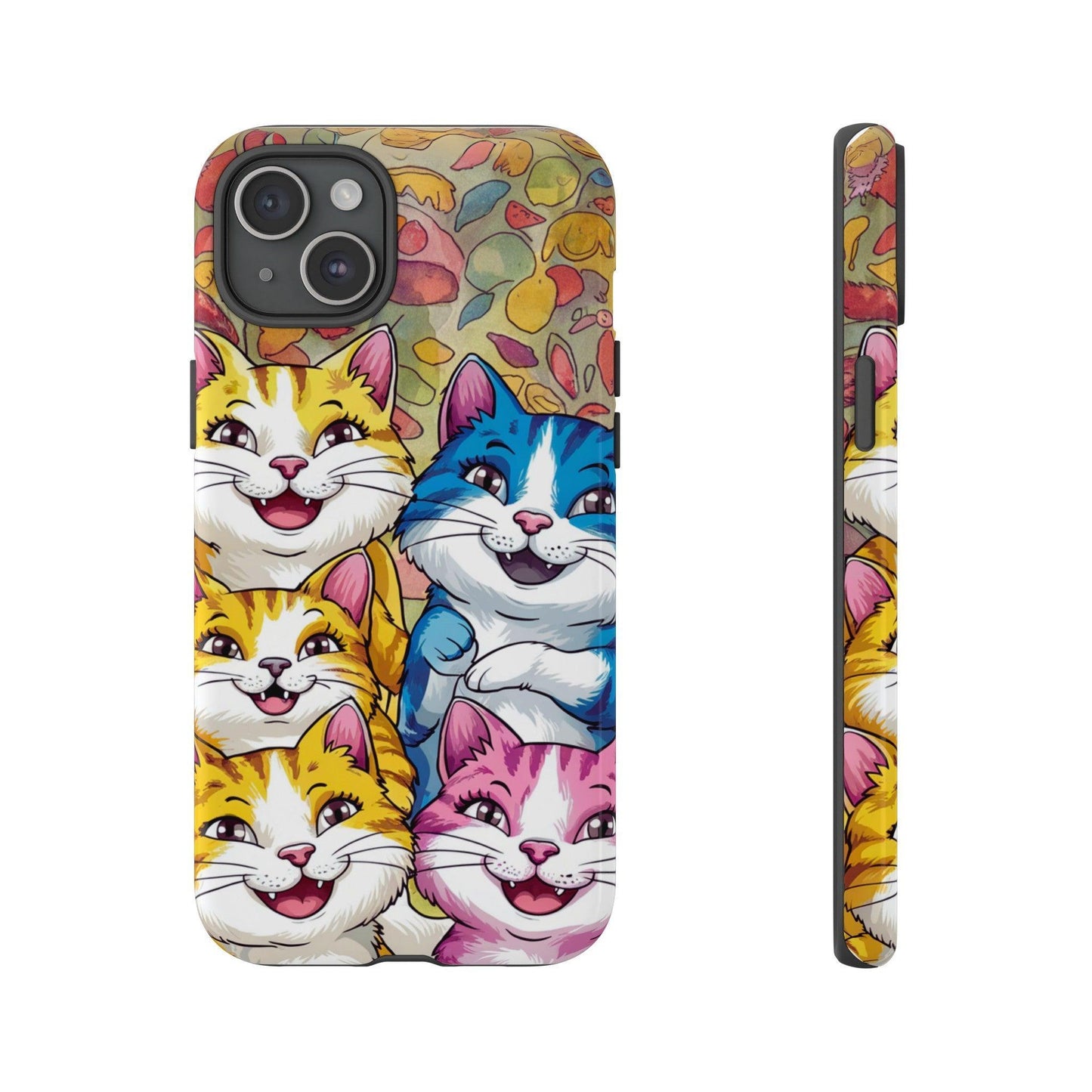 Cat Lovers Collection Tough Cellphone Case - Cosmic Creations by Karen