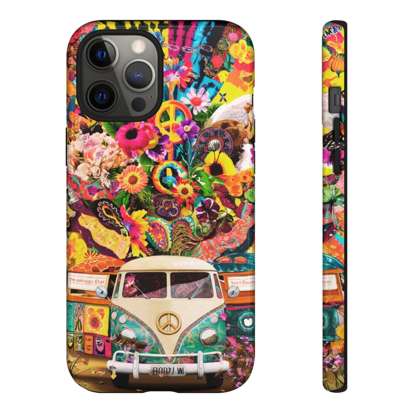 Tough Phone Case :" Eclectic Elegance Phone Case Collection" ( Hippie Style patterns)