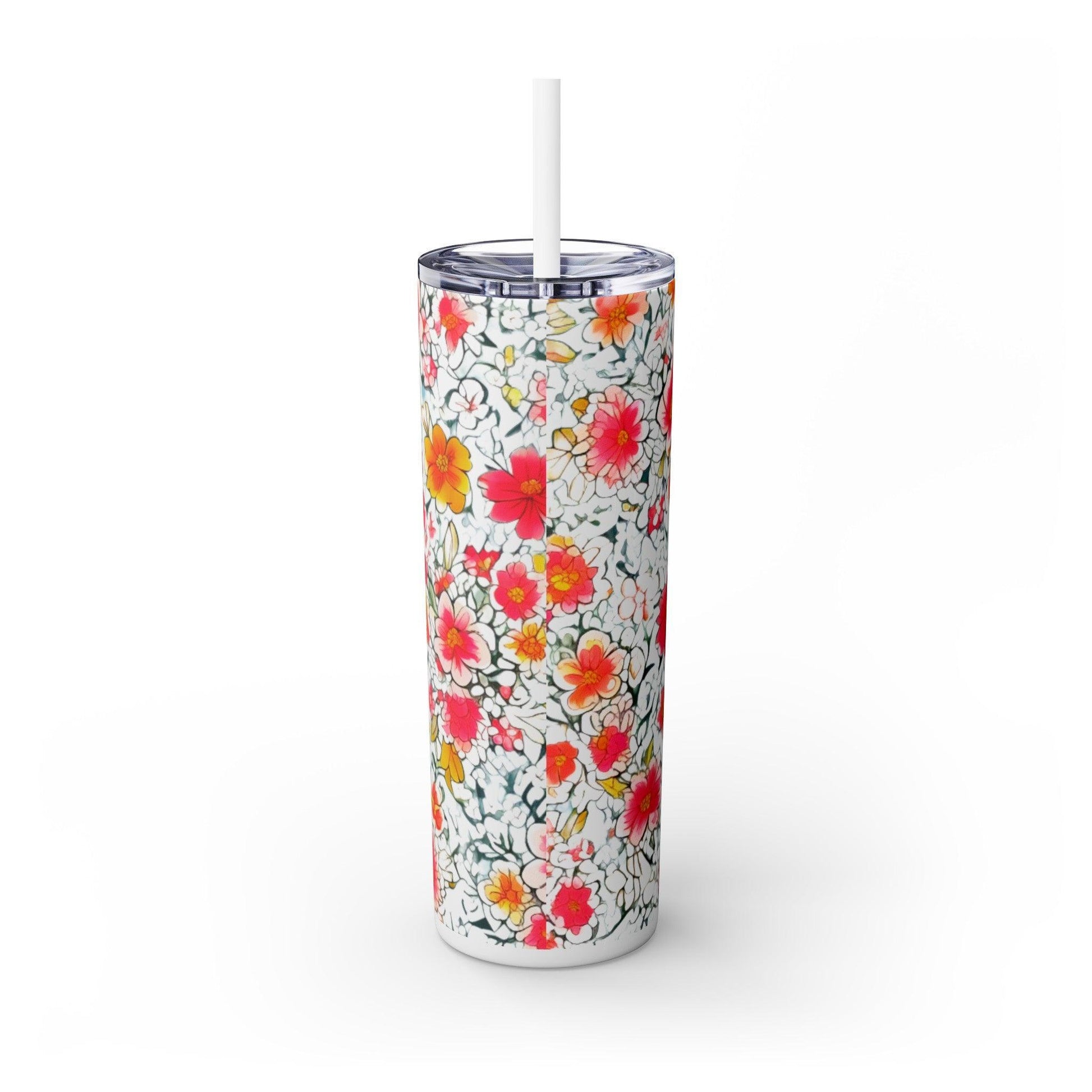 Whimsical Sips Skinny Tumbler Collectionr | Tumblerwith Straw, 20oz | keep your drinks hot for 12h and cold for 24h - Cosmic Creations by Karen