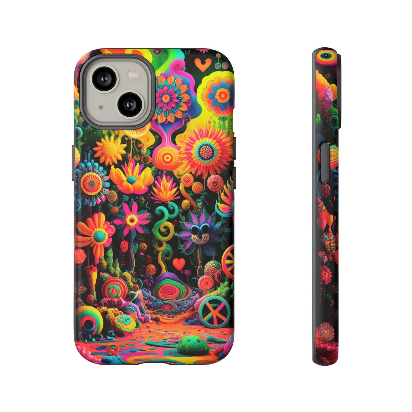 Tough Phone Case :" Eclectic Elegance Phone Case Collection" ( Hippie Style patterns)