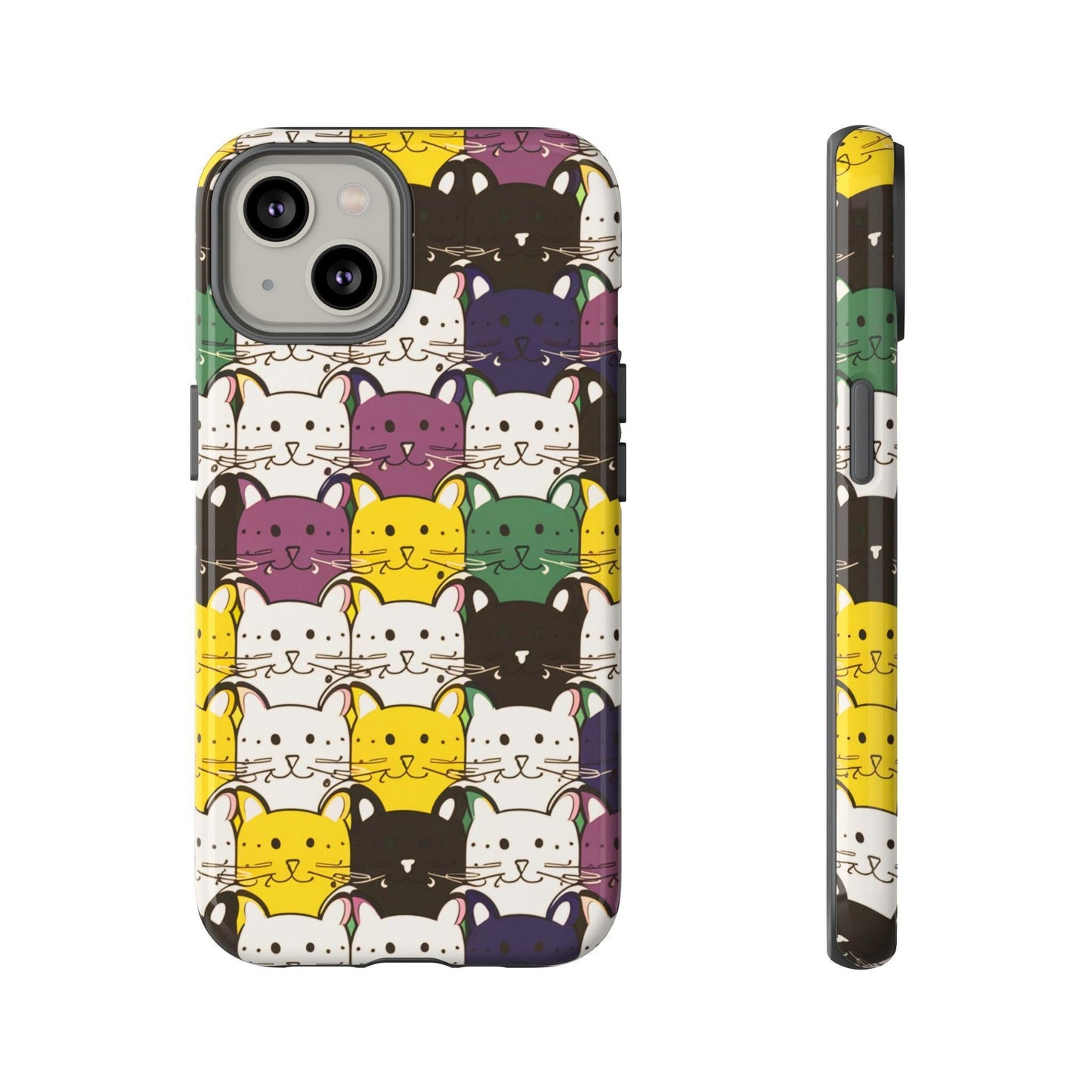 Cat Lovers Collection Tough Cellphone Case - Cosmic Creations by Karen