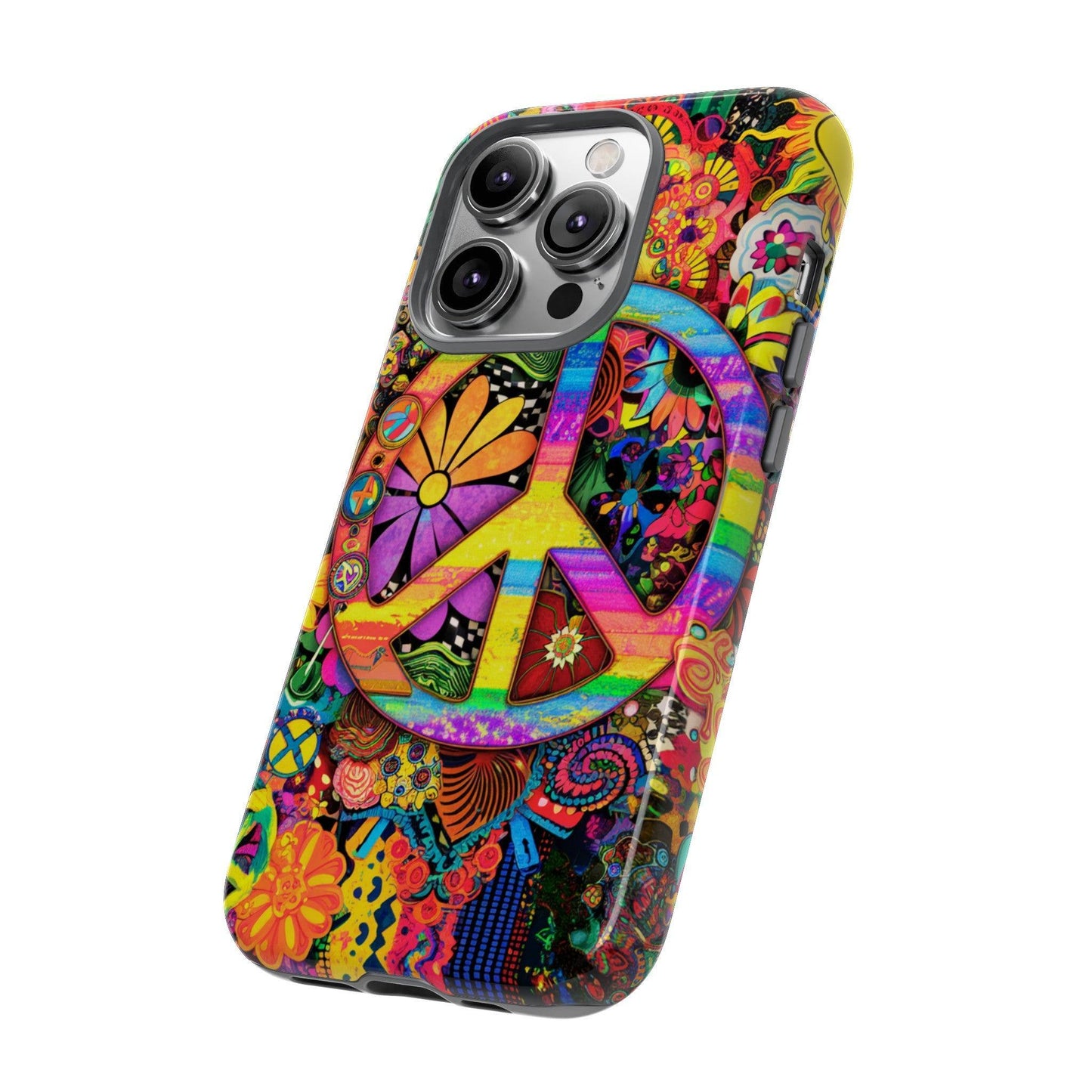 Tough Phone Case :" Eclectic Elegance Phone Case Collection" ( Hippie Style patterns)