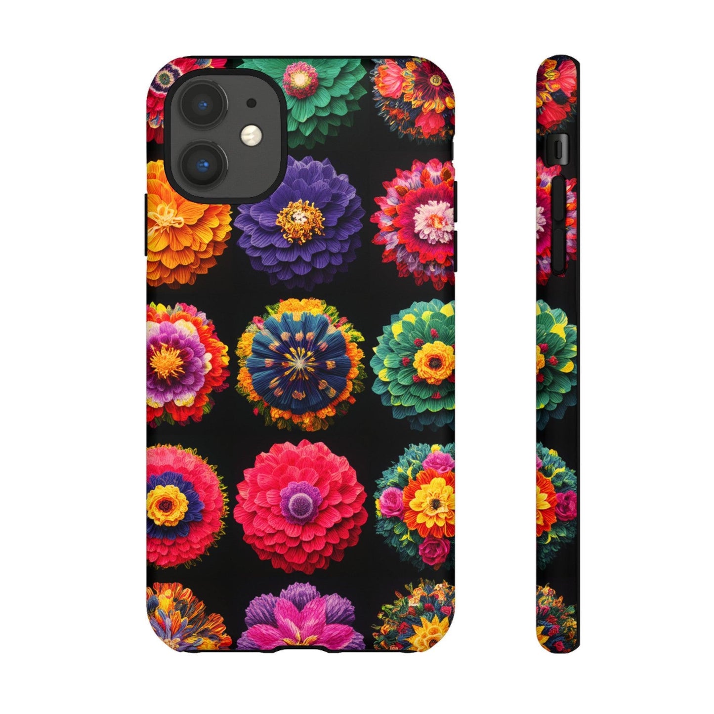 Tough Cellphone Case :" Eclectic Elegance Phone Case Collection" ( Floral patterns)