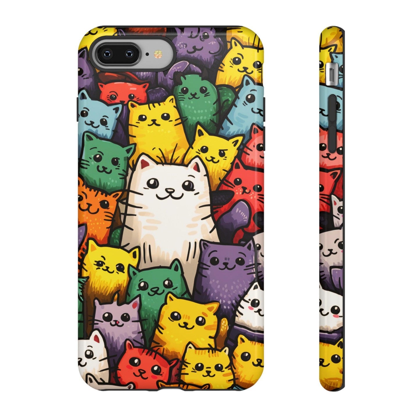 Cat Lovers Collection Tough Cellphone Case - Cosmic Creations by Karen