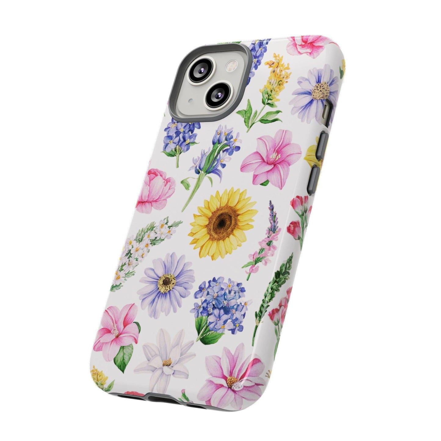 Tough Cellphone Case :" Eclectic Elegance Phone Case Collection" ( Floral patterns)