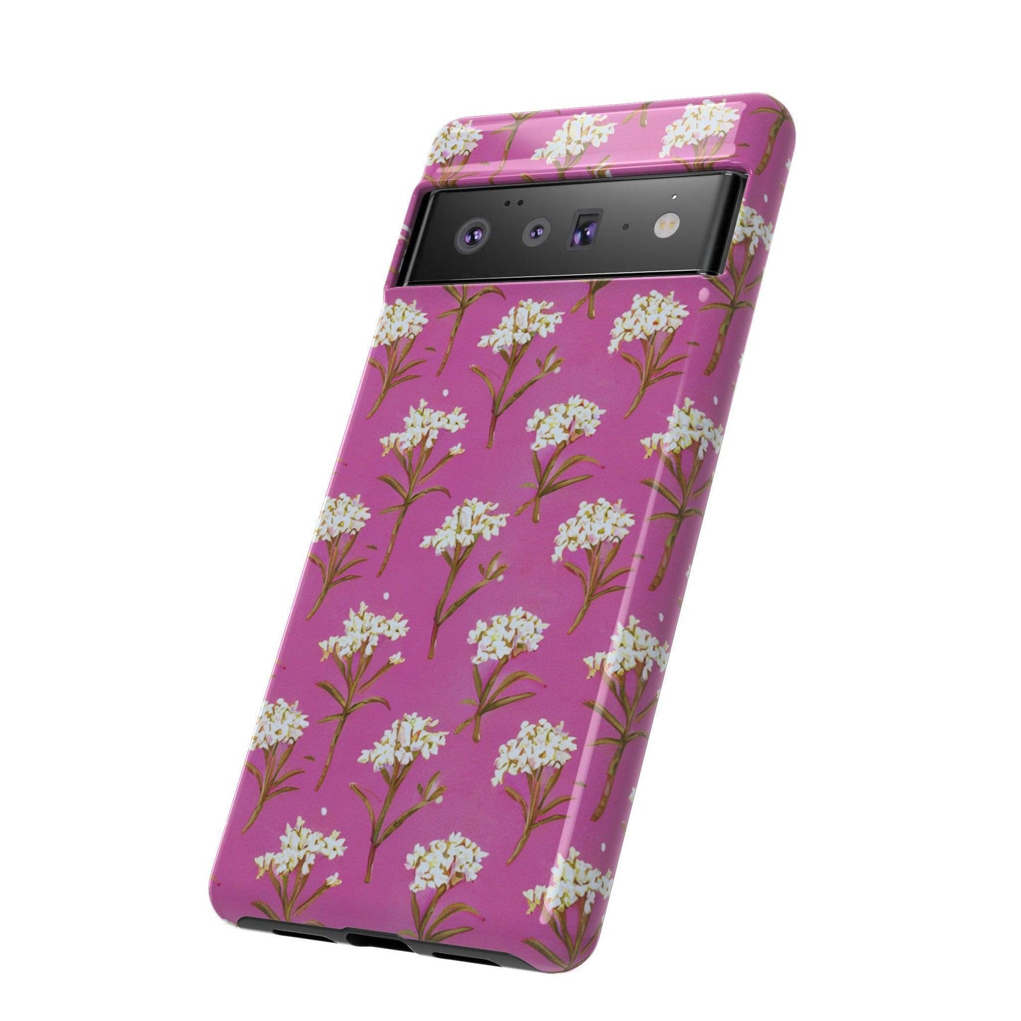 Tough Cellphone Case :" Eclectic Elegance Phone Case Collection" ( Floral patterns)