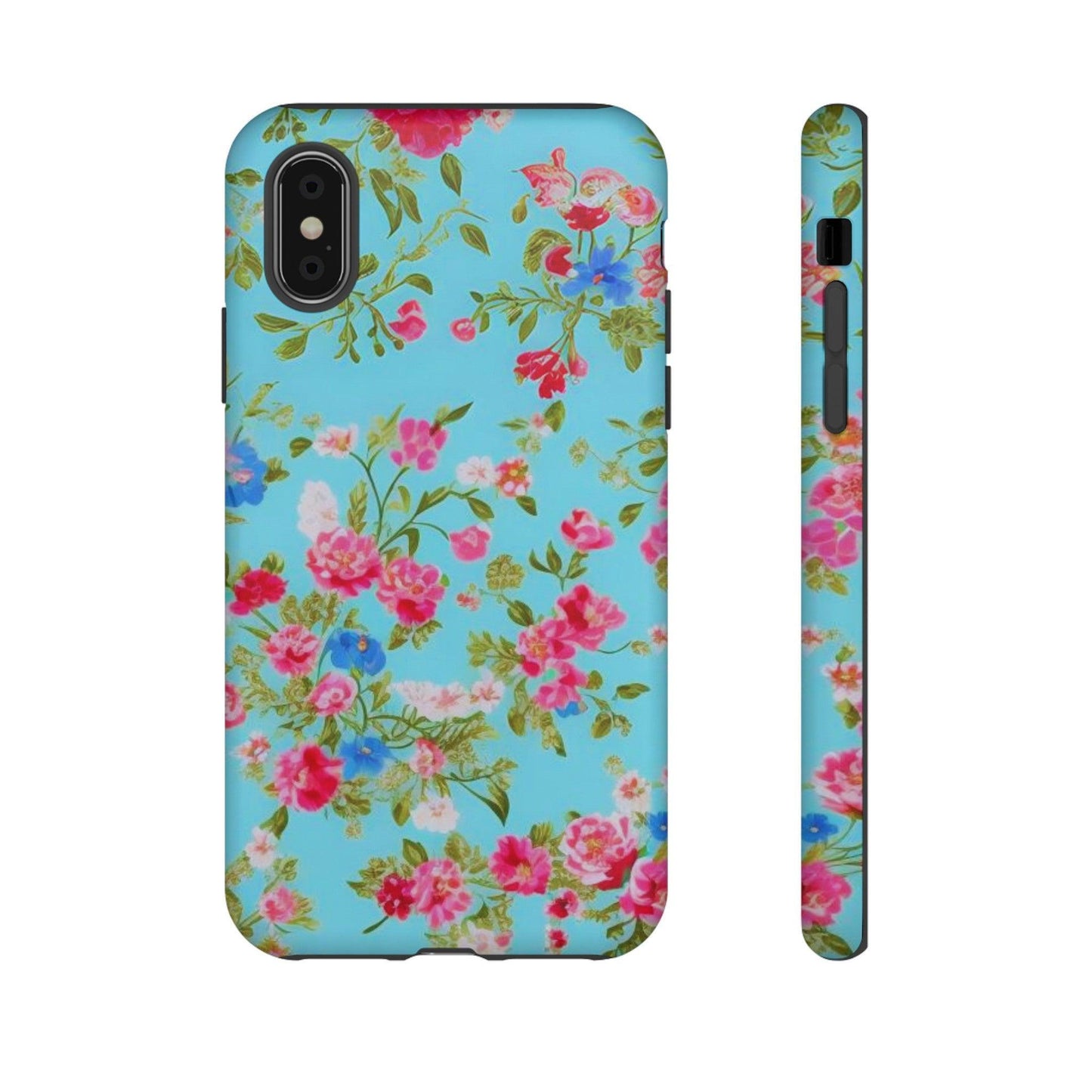 Tough Cellphone Case :" Eclectic Elegance Phone Case Collection" ( Floral patterns)