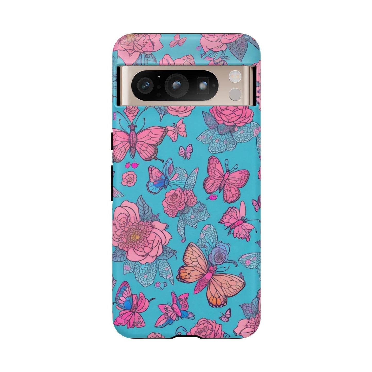 Tough Cellphone Case :" Eclectic Elegance Phone Case Collection" ( Floral patterns)