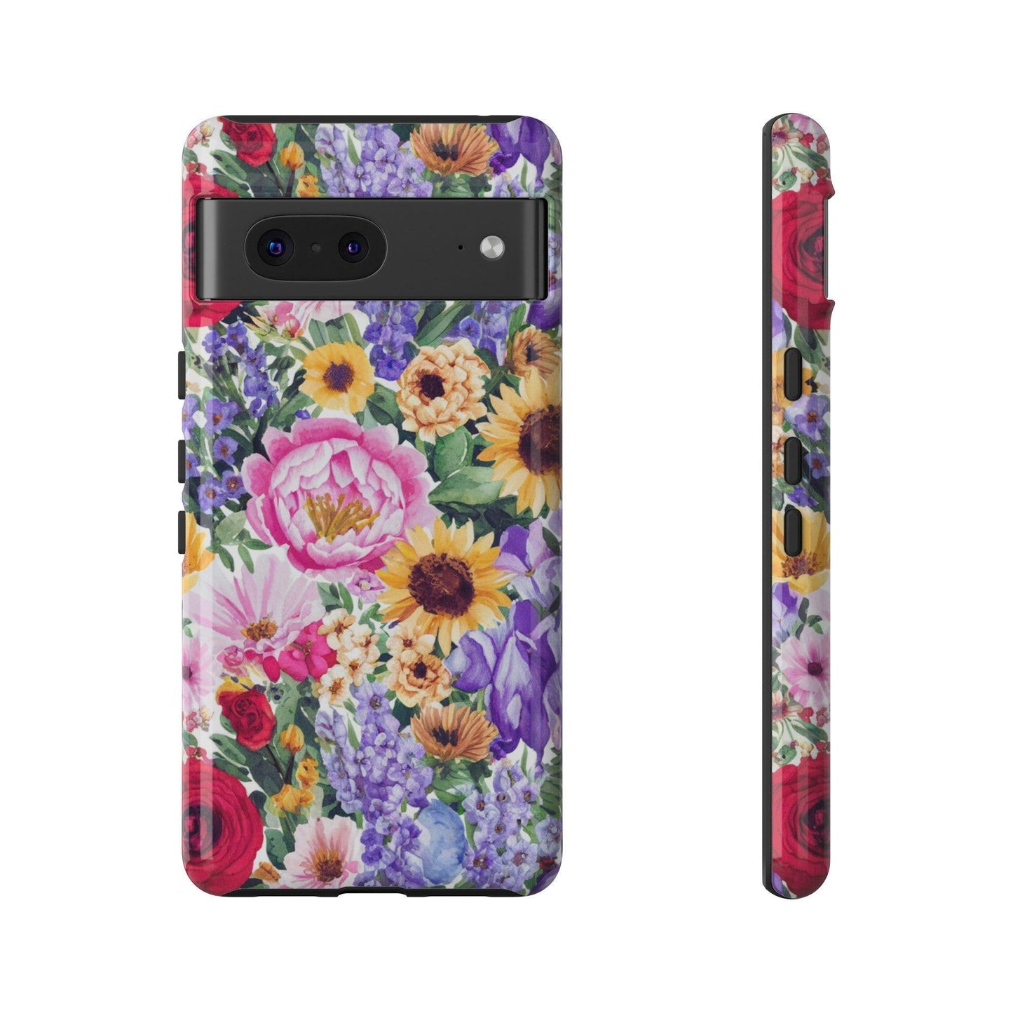 Tough Cellphone Case :" Eclectic Elegance Phone Case Collection" ( Floral patterns)