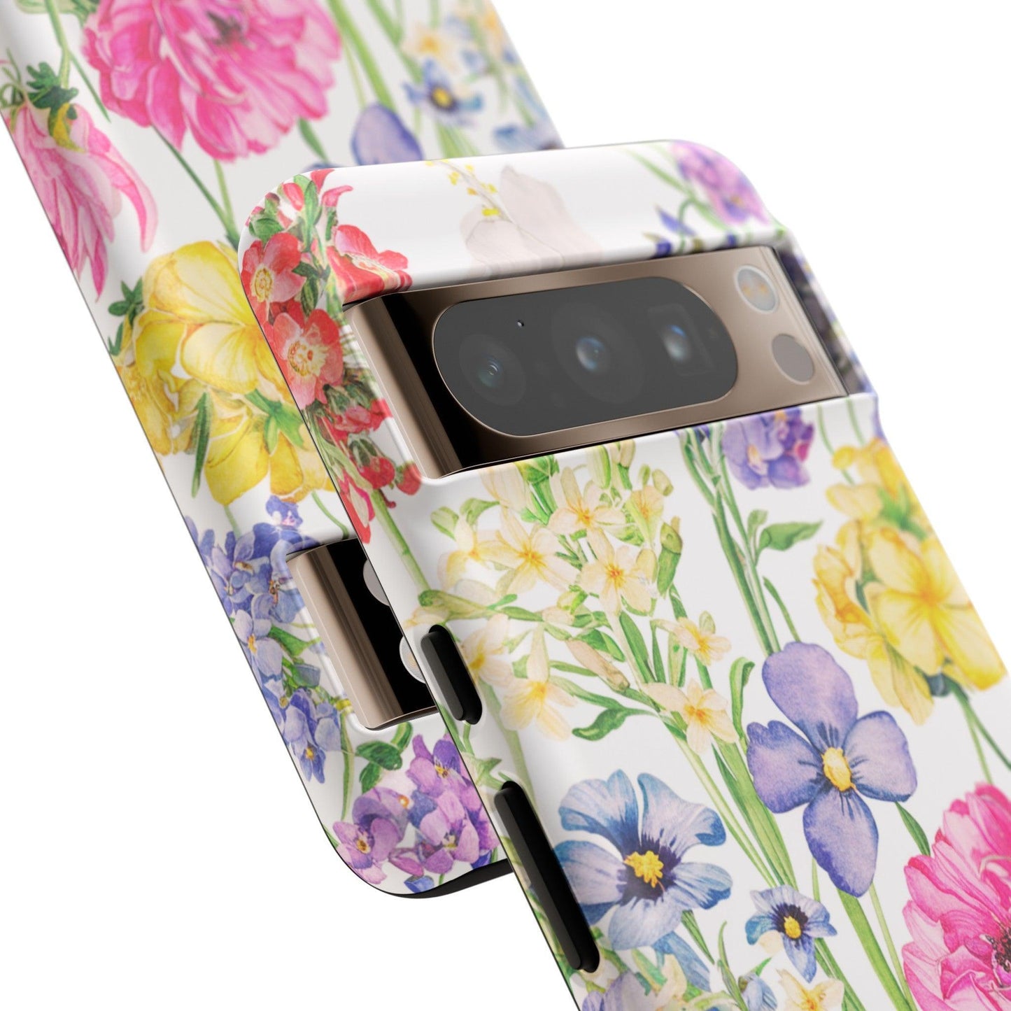 Tough Cellphone Case :" Eclectic Elegance Phone Case Collection" ( Floral patterns)