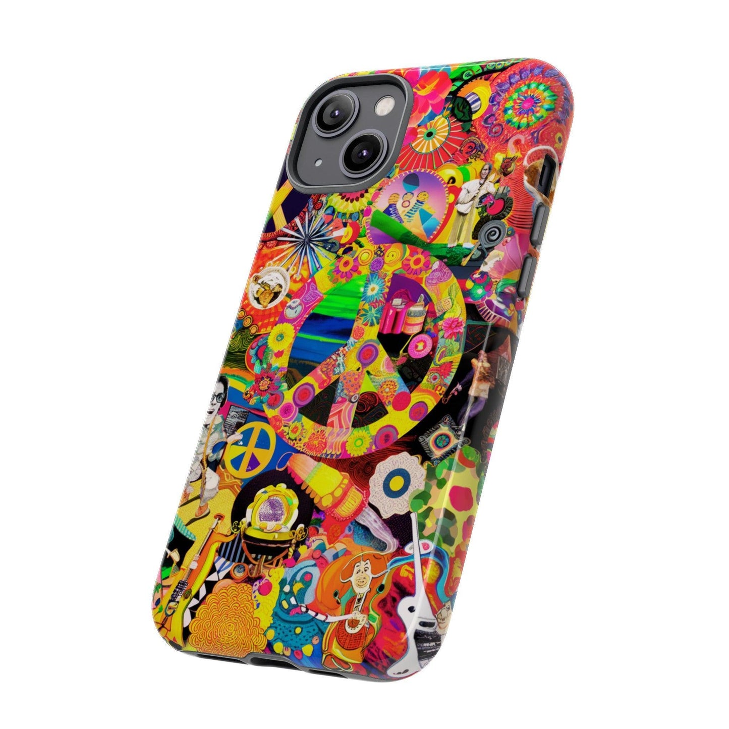 Tough Phone Case :" Eclectic Elegance Phone Case Collection" ( Hippie Style patterns)