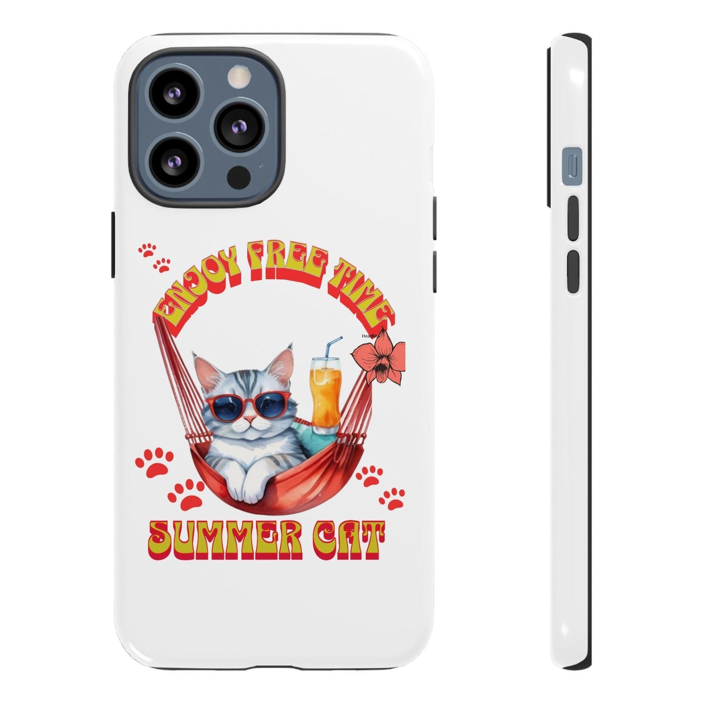 Cat Lovers Collection Tough Cellphone Case - Cosmic Creations by Karen