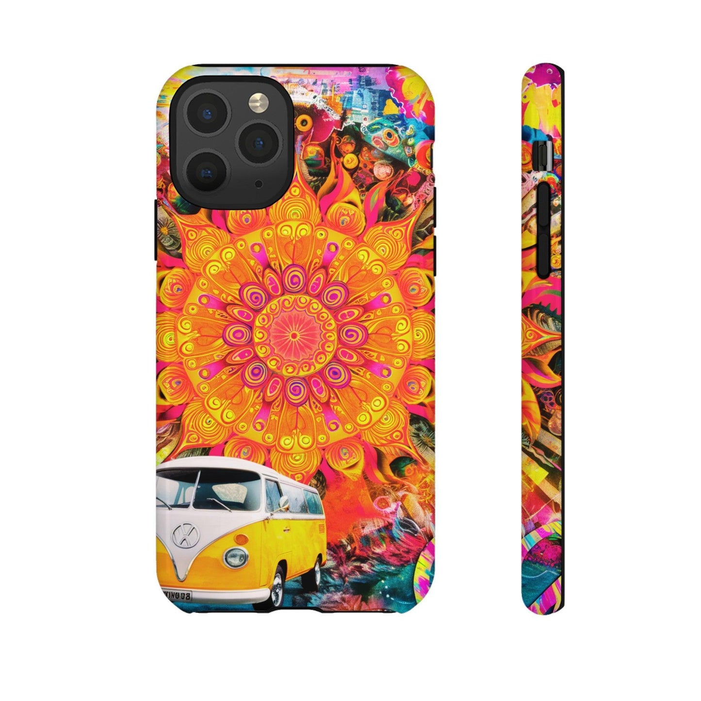 Tough Phone Case :" Eclectic Elegance Phone Case Collection" ( Hippie Style patterns)