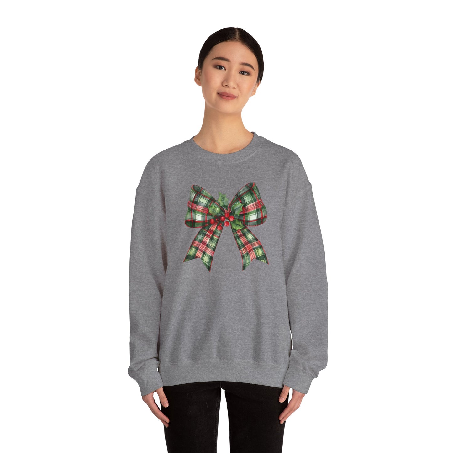 Christmas Coquette Unisex Crewneck Sweatshirt