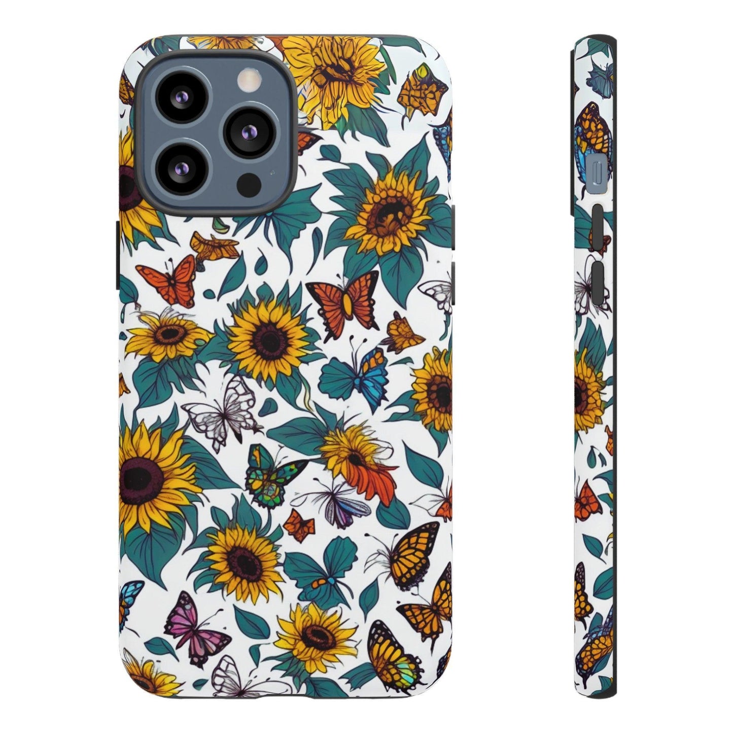 Tough Cellphone Case :" Eclectic Elegance Phone Case Collection" ( Floral patterns)