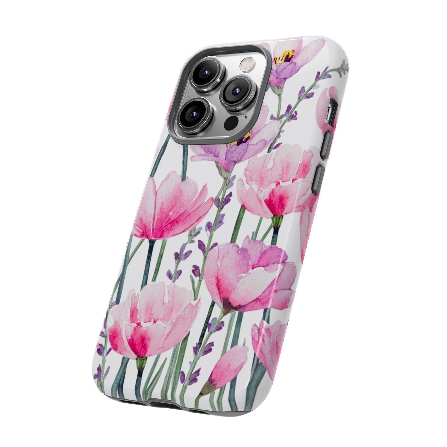 Tough Cellphone Case :" Eclectic Elegance Phone Case Collection" ( Floral patterns)