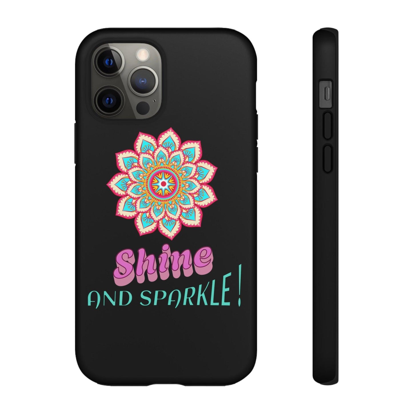 GlitterGuard iPhone Tough Case | Ideal for everyday use, travel, and as a trendy gift for tech enthusiasts, teens, and fashion-forward individuals. - Cosmic Creations by Karen