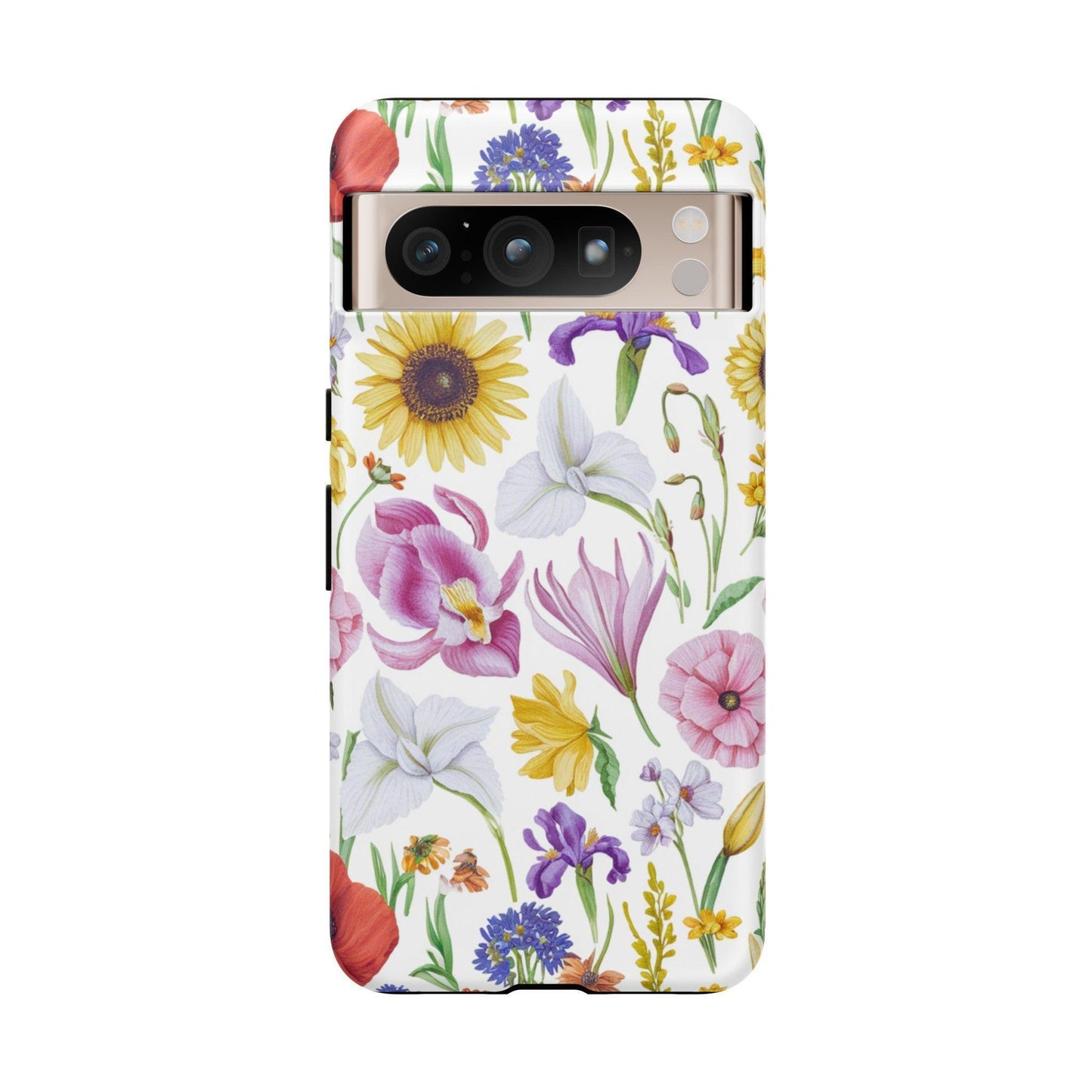 Tough Cellphone Case :" Eclectic Elegance Phone Case Collection" ( Floral patterns)