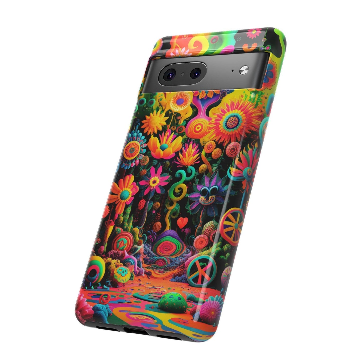 Tough Phone Case :" Eclectic Elegance Phone Case Collection" ( Hippie Style patterns)