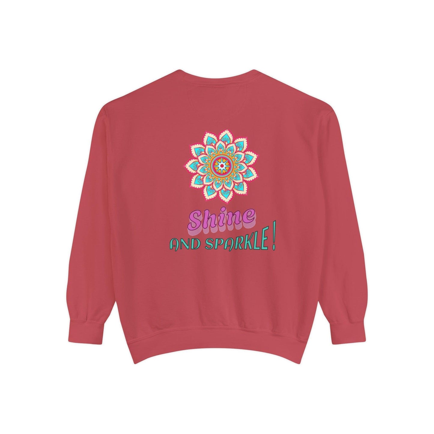 GlowWarm Garment-Dyed Sweatshirt Perfect for lounging, outdoor activities, or as a heartfelt gift for loved ones. - Cosmic Creations by Karen