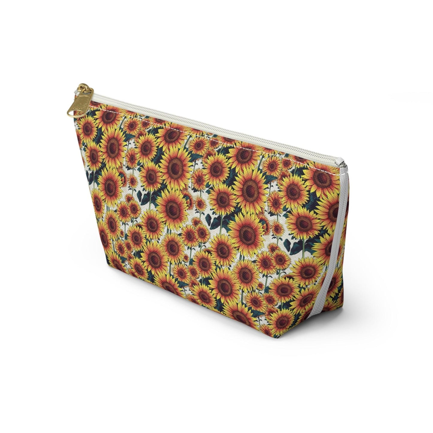 "Sunflower Accessory Pouch"