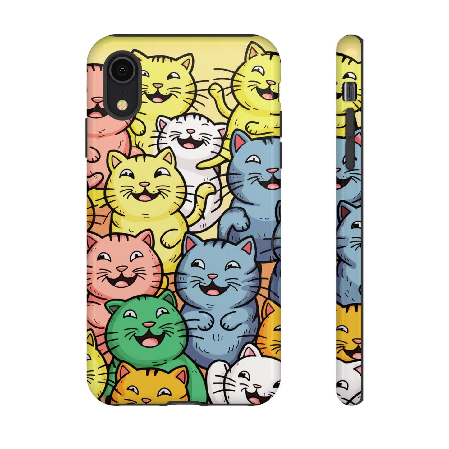 Cat Lovers Collection Tough Cellphone Case - Cosmic Creations by Karen