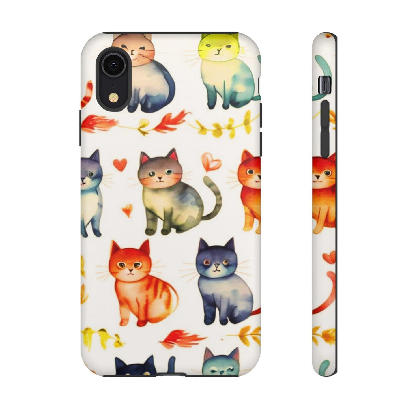 Cat Lovers Collection Tough Cellphone Case - Cosmic Creations by Karen