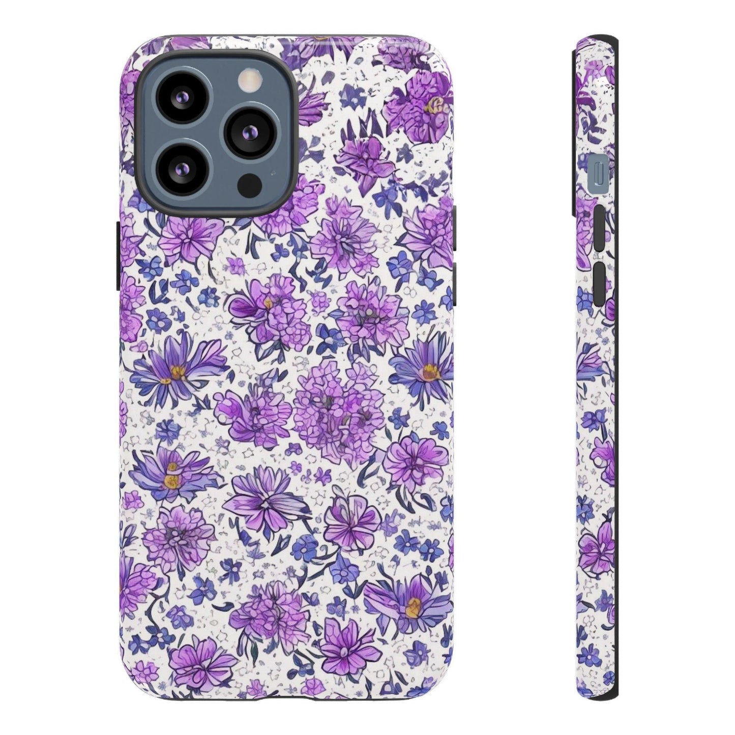 Tough Cellphone Case :" Eclectic Elegance Phone Case Collection" ( Floral patterns)