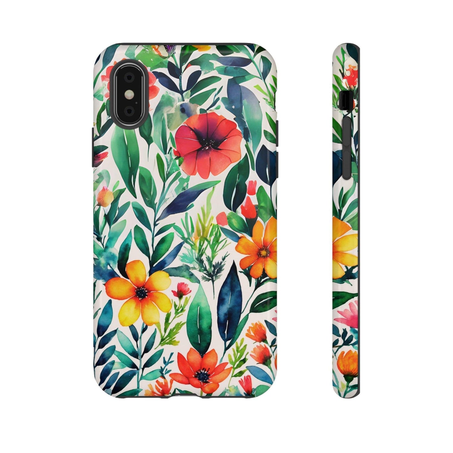 Tough Cellphone Case :" Eclectic Elegance Phone Case Collection" ( Floral patterns)