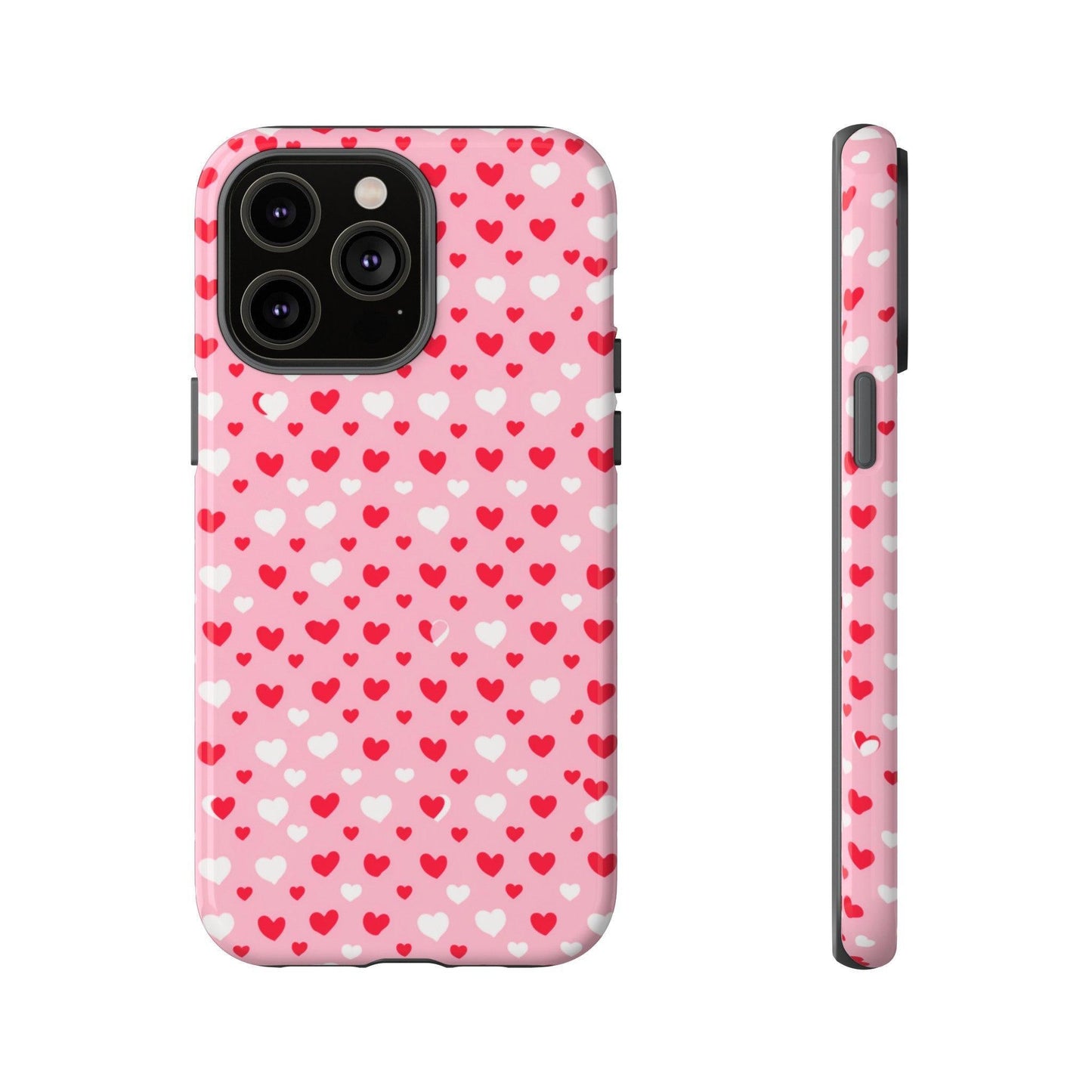 Tough Phone Case :" Eclectic Elegance Phone Case Collection" ( Hearts patterns)