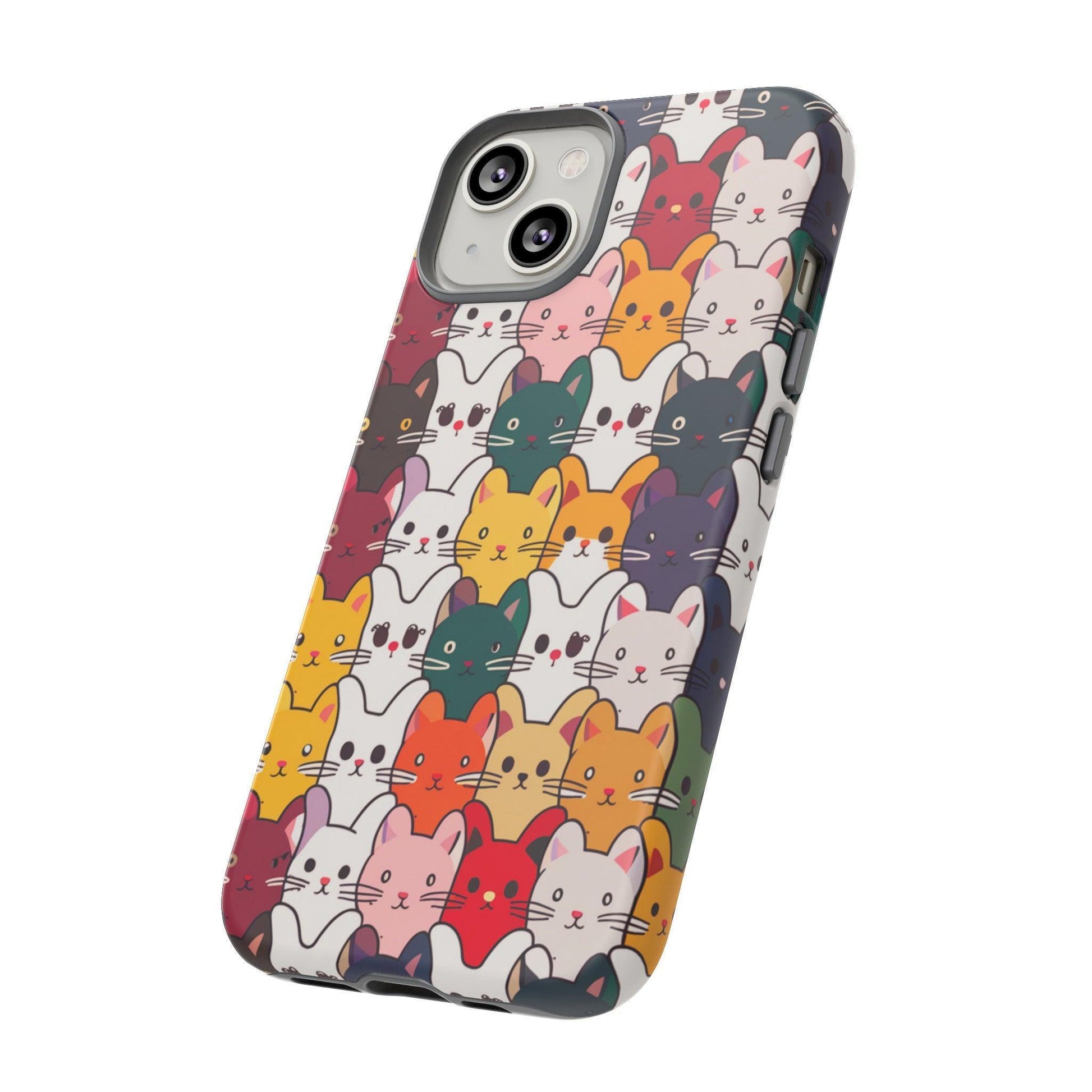 Cat Lovers Collection Tough Cellphone Case - Cosmic Creations by Karen