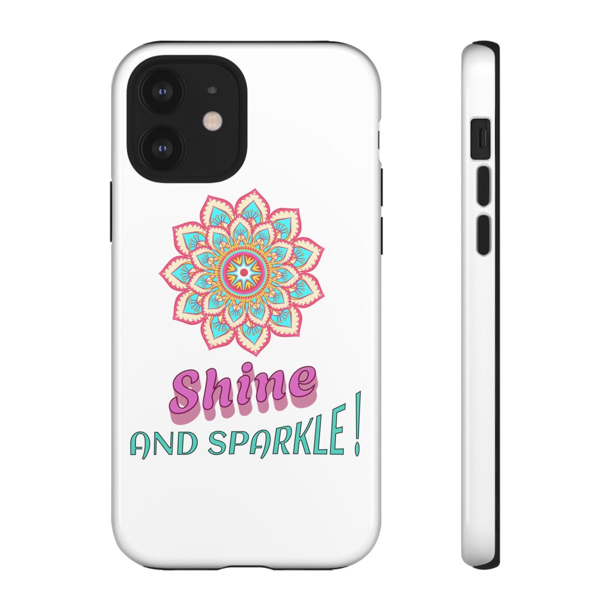 GlitterGuard iPhone Tough Case | Ideal for everyday use, travel, and as a trendy gift for tech enthusiasts, teens, and fashion-forward individuals. - Cosmic Creations by Karen