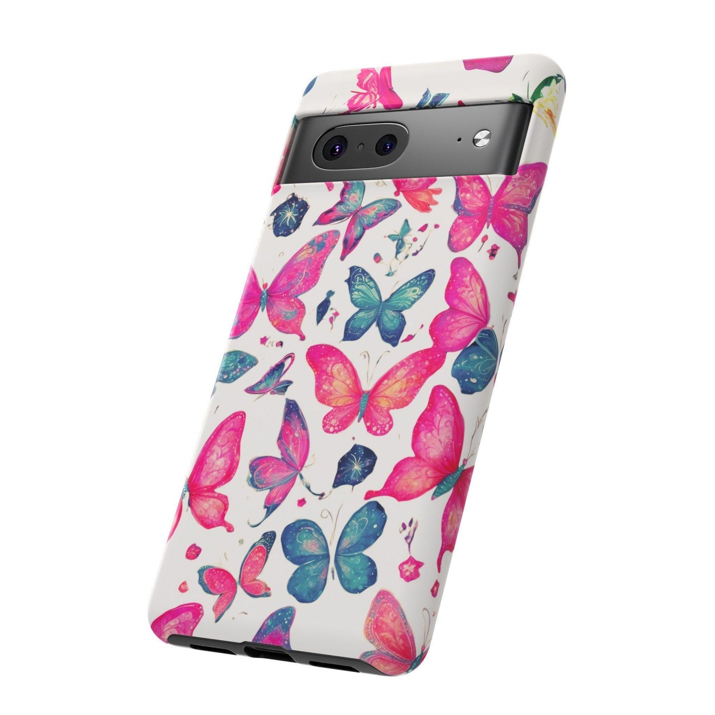 Tough Cellphone Case :" Eclectic Elegance Phone Case Collection" ( Hearts patterns)