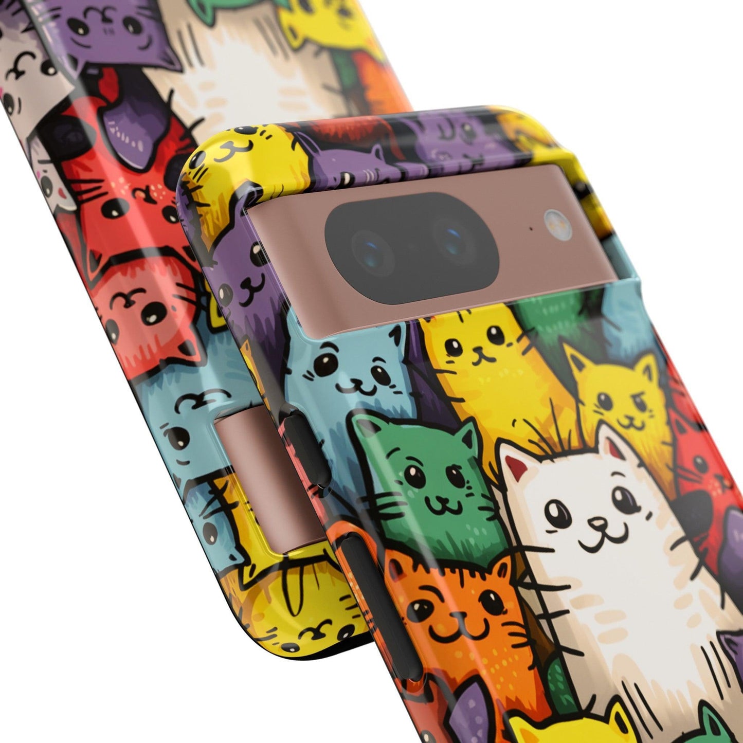 Cat Lovers Collection Tough Cellphone Case - Cosmic Creations by Karen