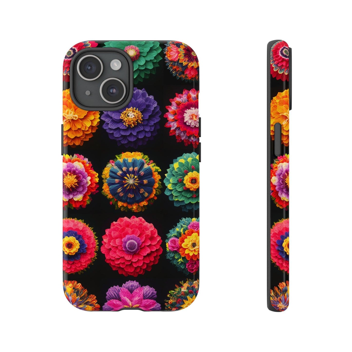 Tough Cellphone Case :" Eclectic Elegance Phone Case Collection" ( Floral patterns)