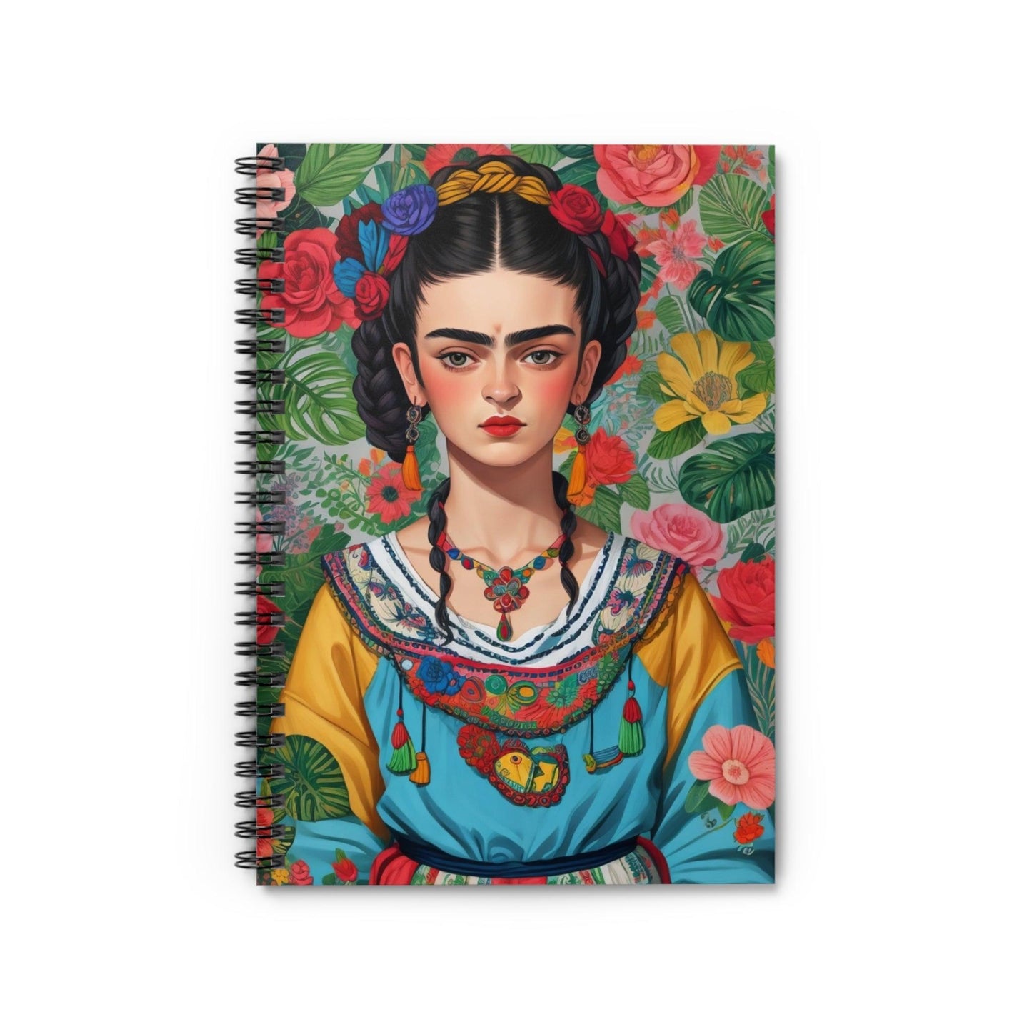 Inspiration Frida Notebook for gift, Ideal for writing, planning, school, collegue a creative gift for students, friends, artist, women - Cosmic Creations by Karen