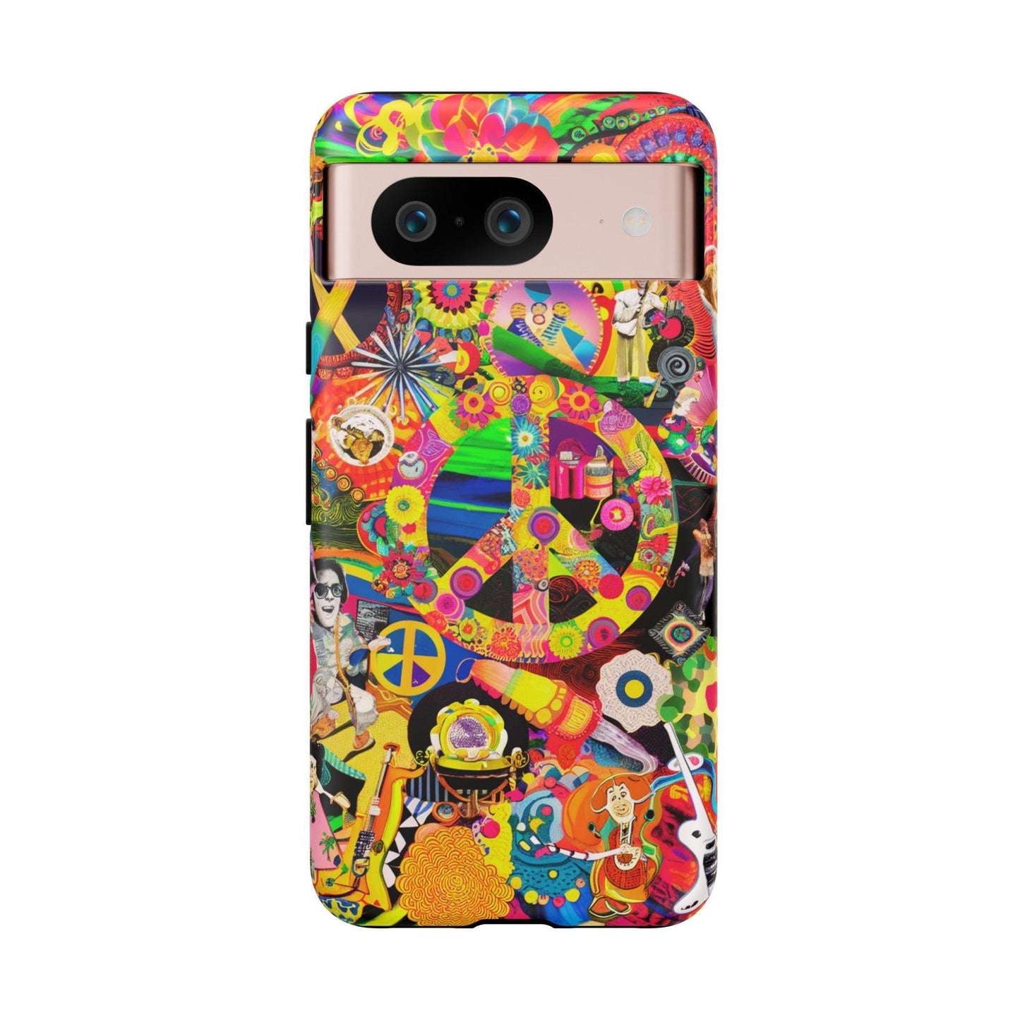 Tough Phone Case :" Eclectic Elegance Phone Case Collection" ( Hippie Style patterns)