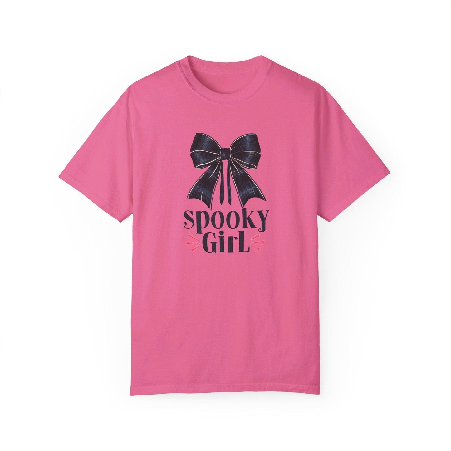 Spooky Girl Coquette Garment-Dyed Tee - Cosmic Creations by Karen