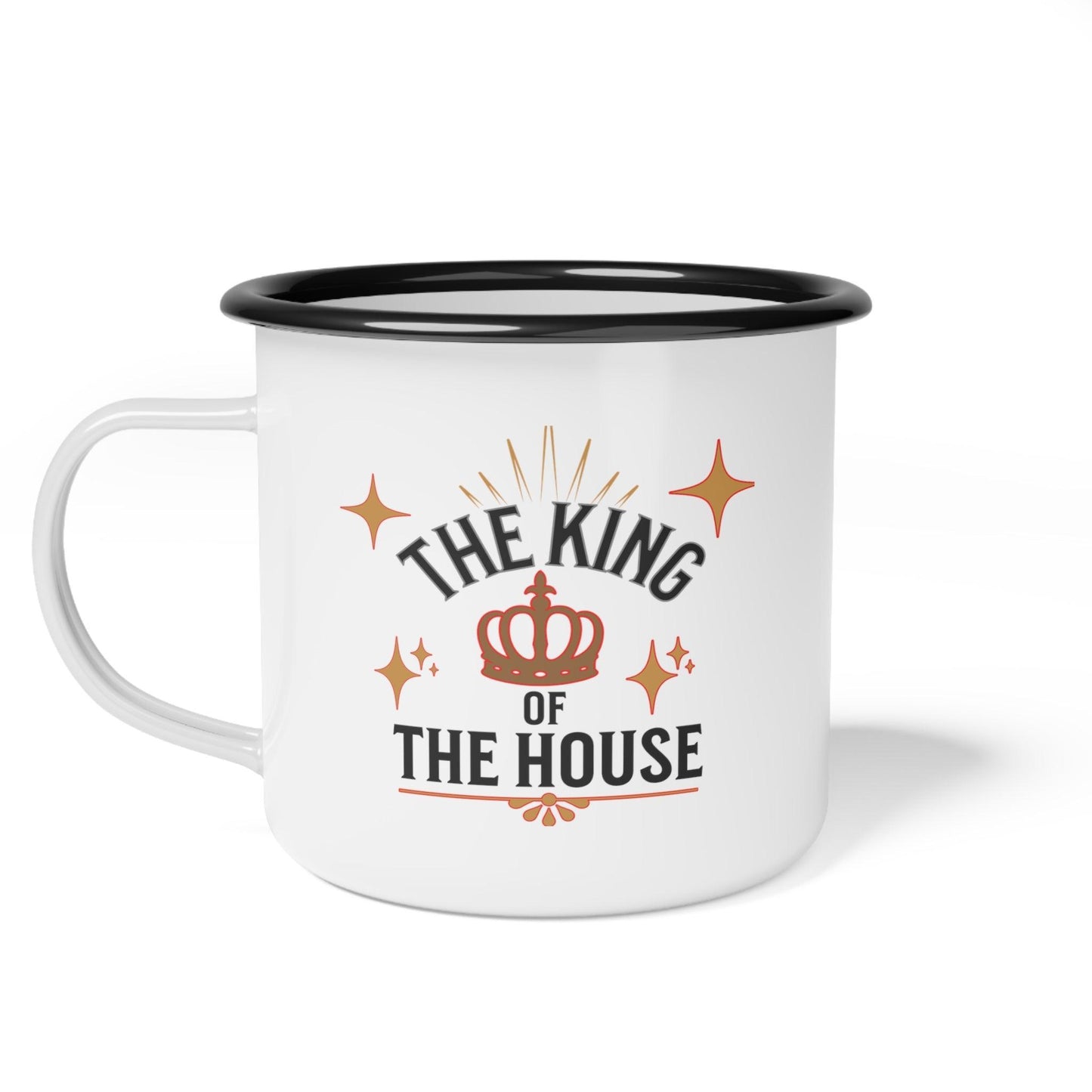 King's Enamel Camp Cup  :  "Dad, The King of the House Collection"