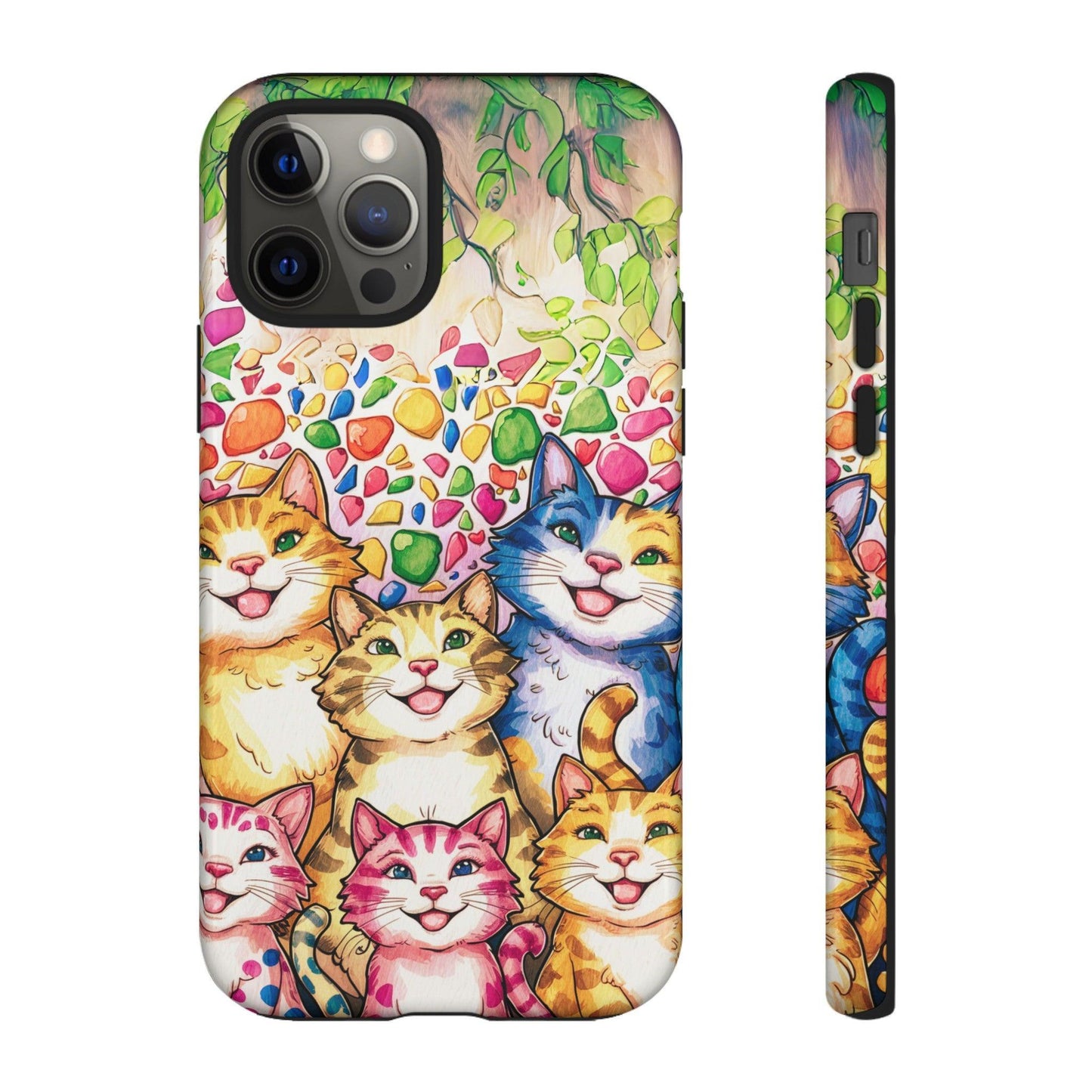 Cat Lovers Collection Tough Cellphone Case - Cosmic Creations by Karen