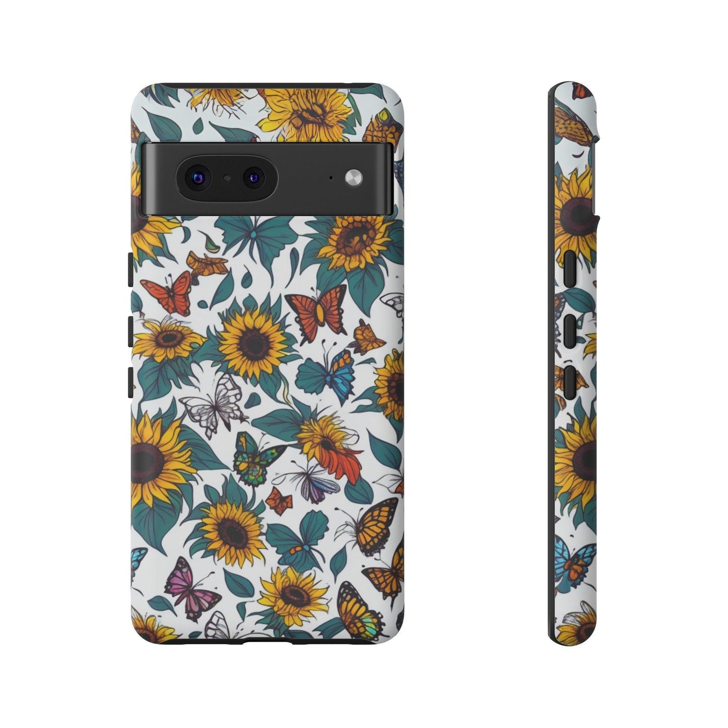 Tough Cellphone Case :" Eclectic Elegance Phone Case Collection" ( Floral patterns)