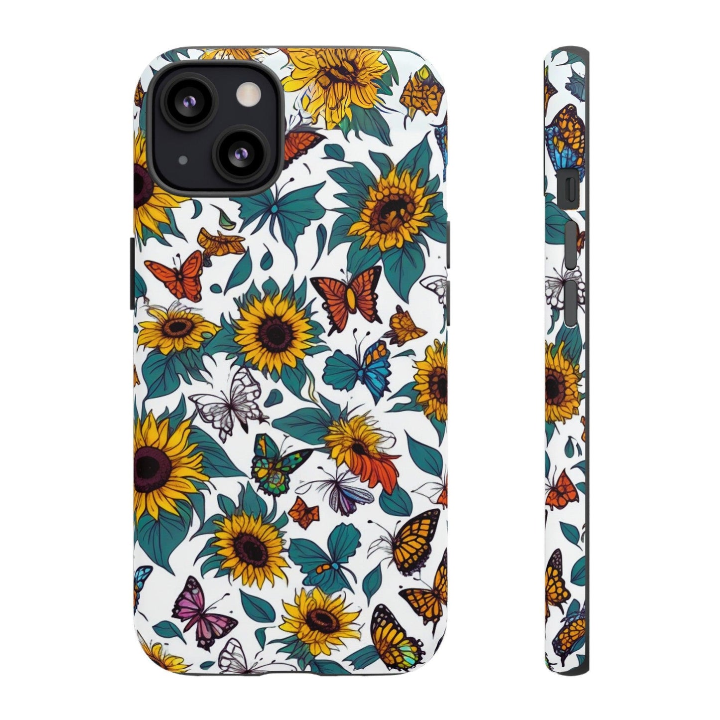 Tough Cellphone Case :" Eclectic Elegance Phone Case Collection" ( Floral patterns)