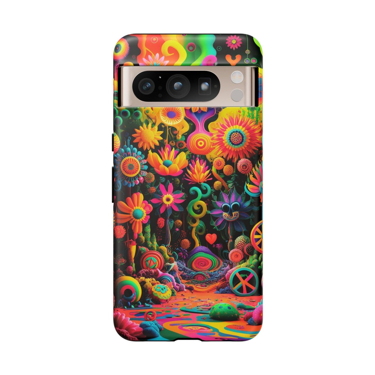 Tough Phone Case :" Eclectic Elegance Phone Case Collection" ( Hippie Style patterns)